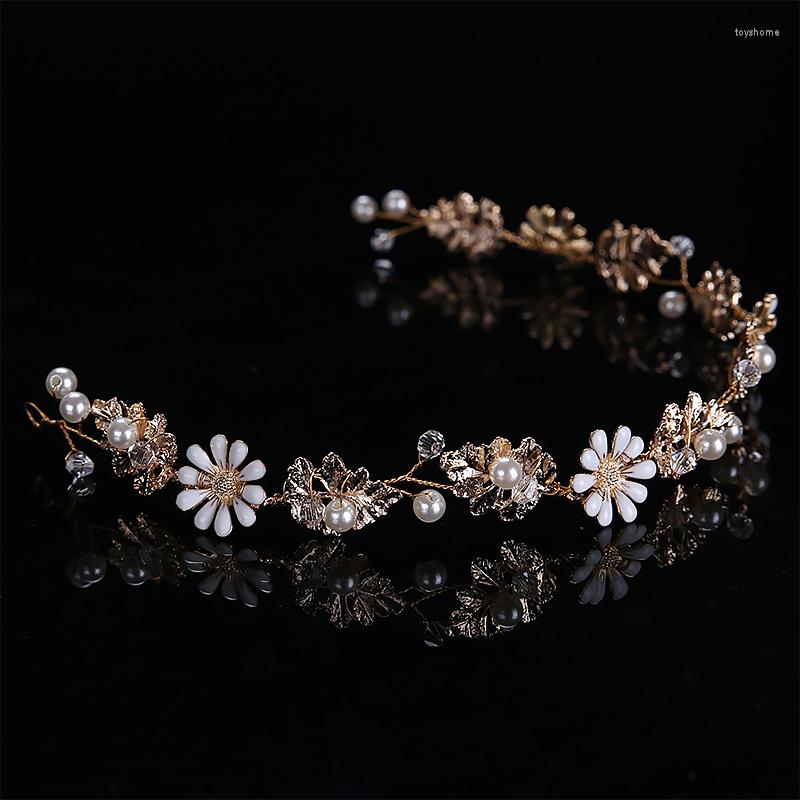 Hair Clips FORSEVEN Gold Color Flower Pearls Rhinestone Headband Bands Women Girl Bride Noiva Wedding Party Jewelry Headpieces
Hair Clips FORSEVEN Gold Color Flower Pearls Rhinestone Headband Bands Women Girl Bride Noiva Wedding Party Jewelry Headpieces