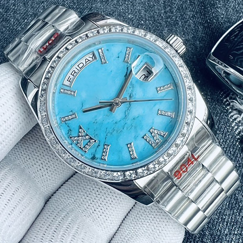 Mens Watch Automatic Mechanical Movement Designer Watches 36mm 41mm Full Stainless Steel 904L Waterproof Montre De Luxe Business Men Wristwatch Casual Bracelet