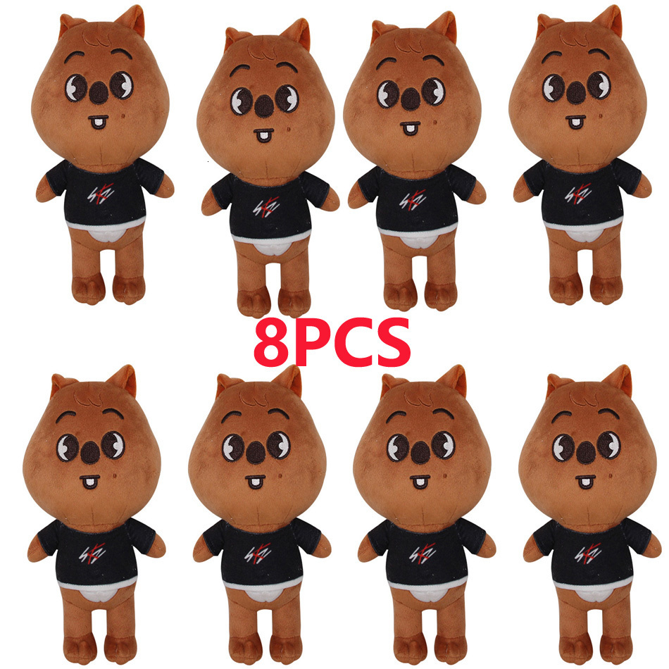 Stuffed Plush Animals 20CM Skzoo Plush Toys Stray Kids Cartoon Stuffed Animal Plushies Doll Kids Fans Toy Gift Stuffed Doll Cute Toy Peluches Pulpos 2