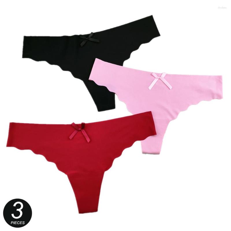 Women's Panties 3Pcs/Pack Ruffles Ice Silk Women Thong Sexy Seamless G-string Lingerie Ladies Low Waist Brief Underwear
Women's Panties 3Pcs/Pack Ruffles Ice Silk Women Thong Sexy Seamless G-string Lingerie Ladies Low Waist Brief Underwear