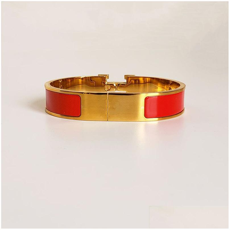 Bangle Designer Bracelet H Letter Luxury Brand Bangles For Women Enamel Fashion Bracelets Accessories Party Wedding Jewelry Drop Deli Dht0A
Bangle Designer Bracelet H Letter Luxury Brand Bangles For Women Enamel Fashion Bracelets Accessories Party Wedding Jewelry Drop Deli Dht0A