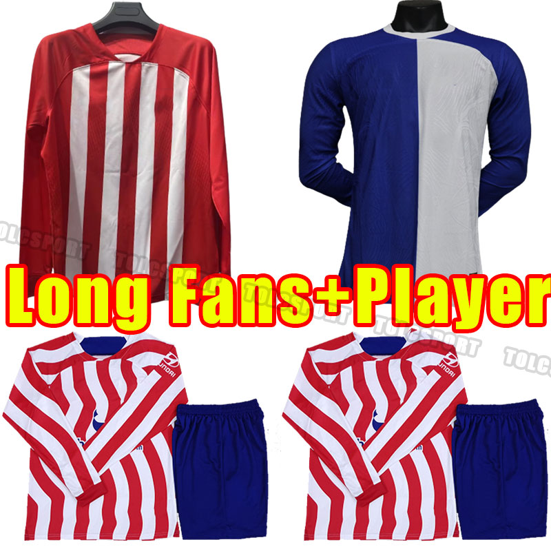 Full Set Atletico soccer jerseys 23 24 JOAO FELIX 2023 2024 M. LLORENTE SUAREZ Correa football shirts GRIEZMANN R. DE PAUL CARRASCO MadridS Long Sleeve Home fans player, 23-24 home
Full Set Atletico soccer jerseys 23 24 JOAO FELIX 2023 2024 M. LLORENTE SUAREZ Correa football shirts GRIEZMANN R. DE PAUL CARRASCO MadridS Long Sleeve Home fans player, 23-24 home