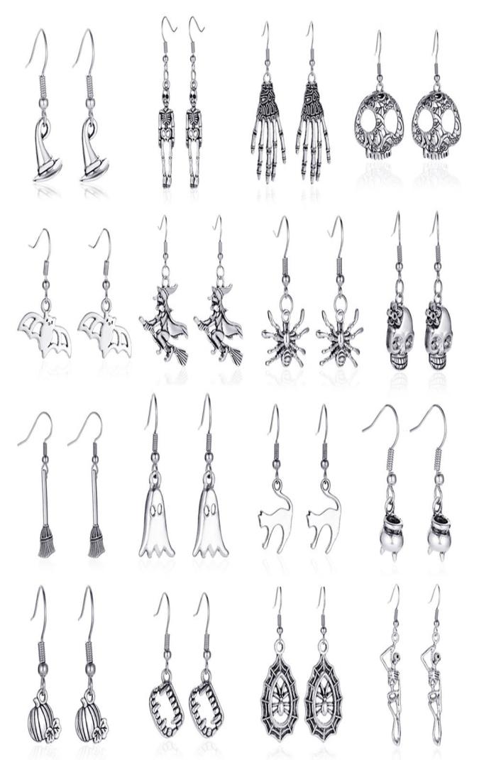 Halloween earrings simple retro skull spider ghost witch magic hat bat distressed earrings crossborder holiday jewelry horror fe7190971
Halloween earrings simple retro skull spider ghost witch magic hat bat distressed earrings crossborder holiday jewelry horror fe7190971