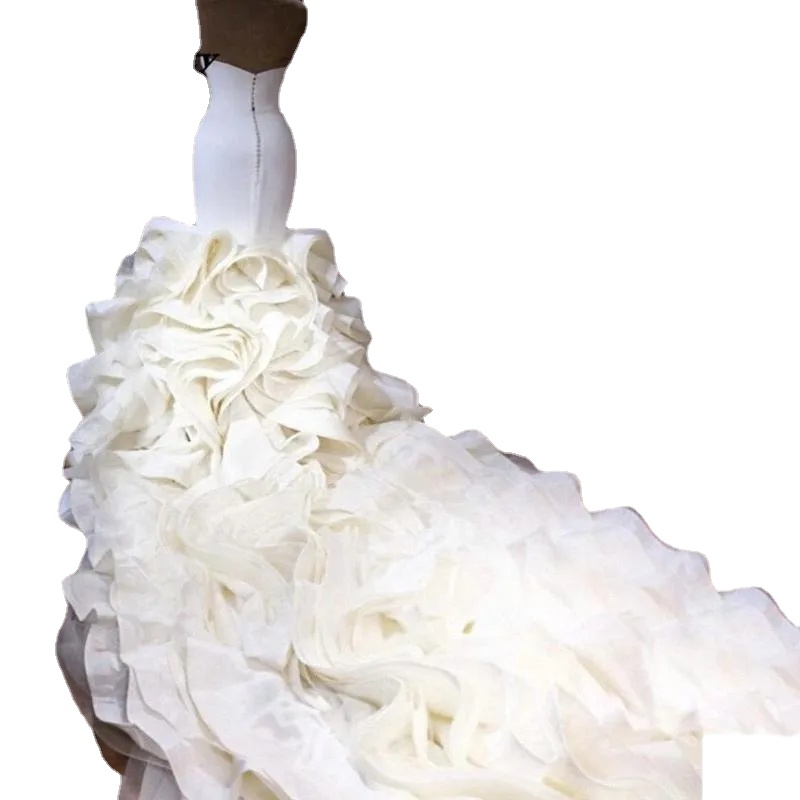 Gorgeous Ruffles Long Mermaid Wedding Dresses For Women Sweetheart Sexy Lace-up Back Plus Size Vestidos De Novia Fishtail Skirt Pleated Bridal Reception Gown AL6600, Same as image
Gorgeous Ruffles Long Mermaid Wedding Dresses For Women Sweetheart Sexy Lace-up Back Plus Size Vestidos De Novia Fishtail Skirt Pleated Bridal Reception Gown AL6600, Same as image