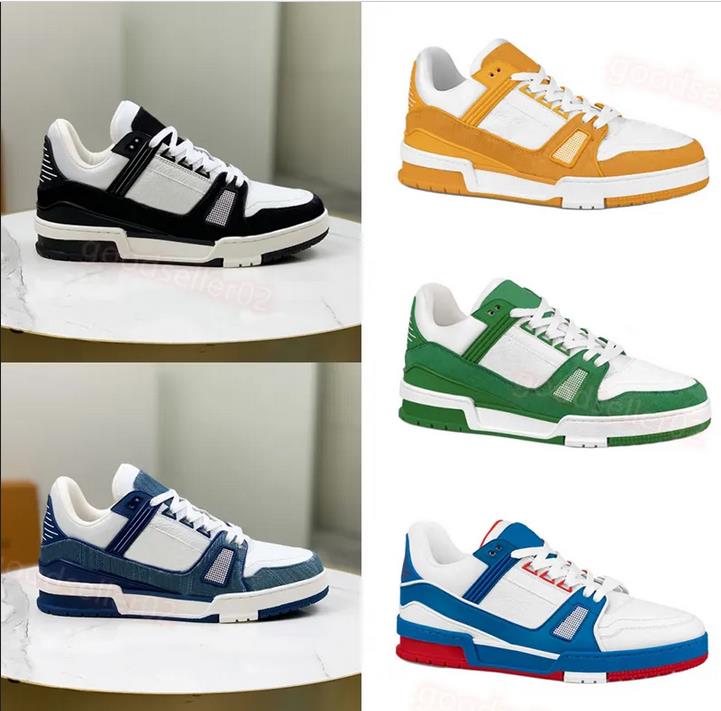 2022 Designer Sneaker Virgil Trainer Casual Shoes Calfskin Leather Abloh White Green Red Blue Letter Overlays Platform Low Sneakers Size 36-45, #7
2022 Designer Sneaker Virgil Trainer Casual Shoes Calfskin Leather Abloh White Green Red Blue Letter Overlays Platform Low Sneakers Size 36-45, #7