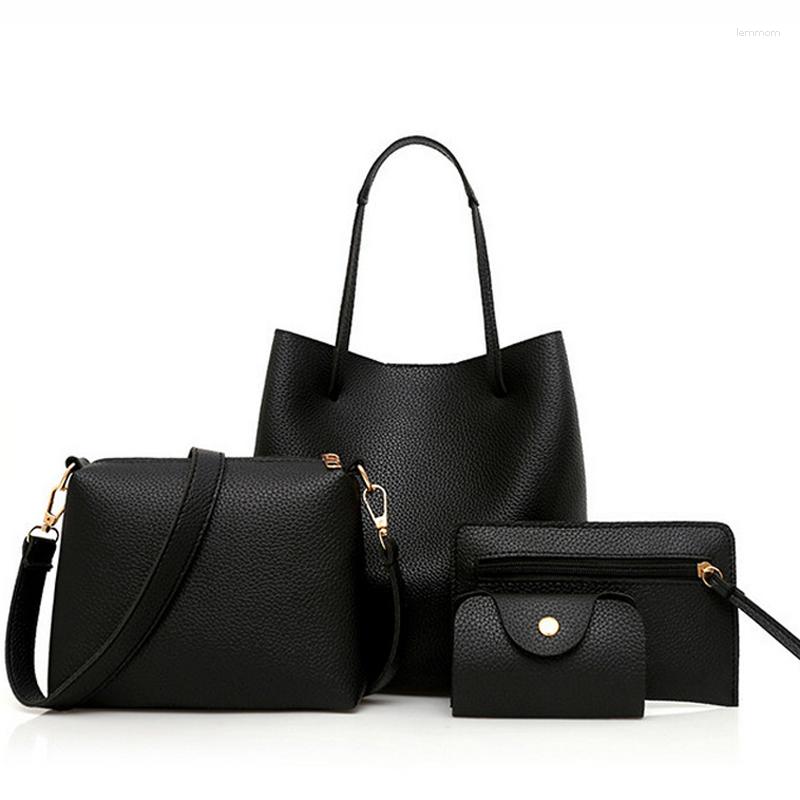 Evening Bags 4pcs Fashion Women's Handbag Set PU Leather Ladies Purse Solid Color Shoulder Messenger Bag Wallet Pouch For Women 2023, Pink
Evening Bags 4pcs Fashion Women's Handbag Set PU Leather Ladies Purse Solid Color Shoulder Messenger Bag Wallet Pouch For Women 2023, Pink