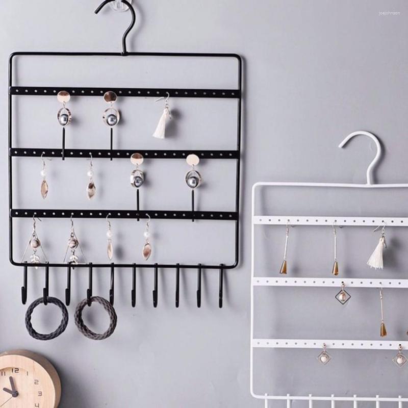 Jewelry Pouches Organizer Stand Wall Mounted Earrings Necklace Ring Display Shelf Showcase Rack Hanging Holder Black White
Jewelry Pouches Organizer Stand Wall Mounted Earrings Necklace Ring Display Shelf Showcase Rack Hanging Holder Black White