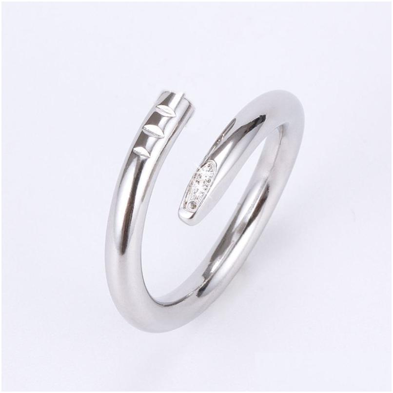 Band Rings Luxury Designer Nail Ring Screw Women Jewelry Love Zircon Stainless Steel Alloy Goldplated Process Fashion Accessories Ne Dhxjl
Band Rings Luxury Designer Nail Ring Screw Women Jewelry Love Zircon Stainless Steel Alloy Goldplated Process Fashion Accessories Ne Dhxjl