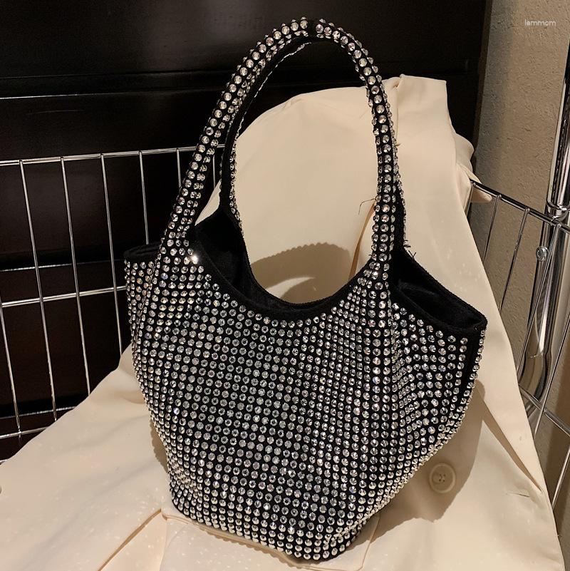 Evening Bags Fashion Rhinestone Shoulder Bag For Women Shiny Clutch Handbag And Purse Ladies Luxury Bucket Shopper Totes, Black
Evening Bags Fashion Rhinestone Shoulder Bag For Women Shiny Clutch Handbag And Purse Ladies Luxury Bucket Shopper Totes, Black