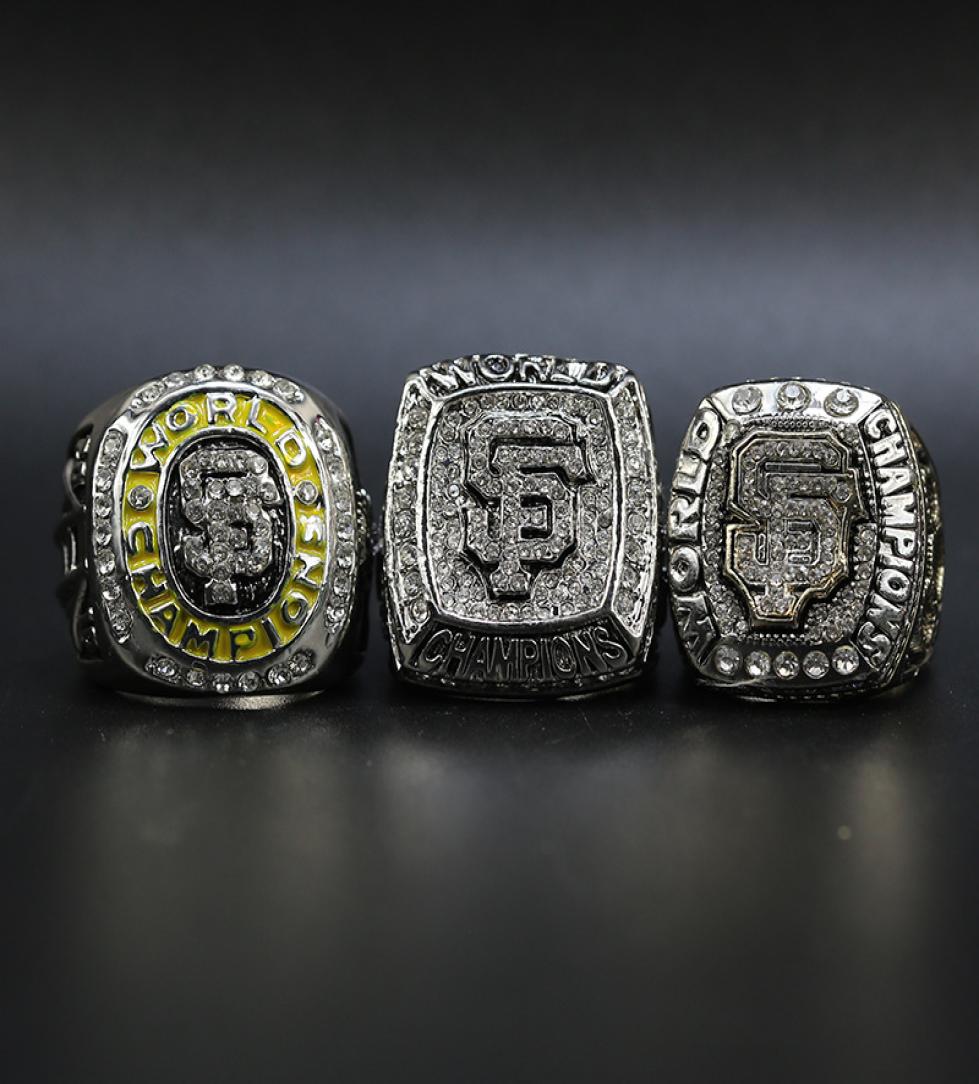 3pcsset 2010 2012 2014 San Francisco Gi ants Baseball World championship ring Whole Drop 7432190
3pcsset 2010 2012 2014 San Francisco Gi ants Baseball World championship ring Whole Drop 7432190