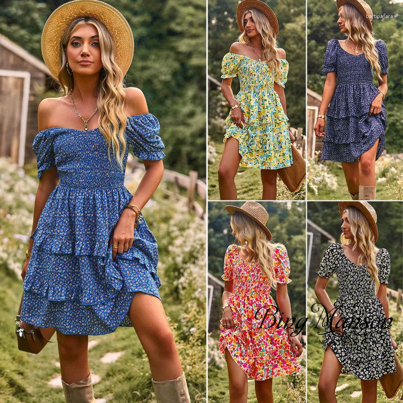 Casual Dresses In French Romantic Dress Designed Spring Summer 2023 Short Sleeve Cake Skirt Sexy Mini Vintage For Women, Black
Casual Dresses In French Romantic Dress Designed Spring Summer 2023 Short Sleeve Cake Skirt Sexy Mini Vintage For Women, Black