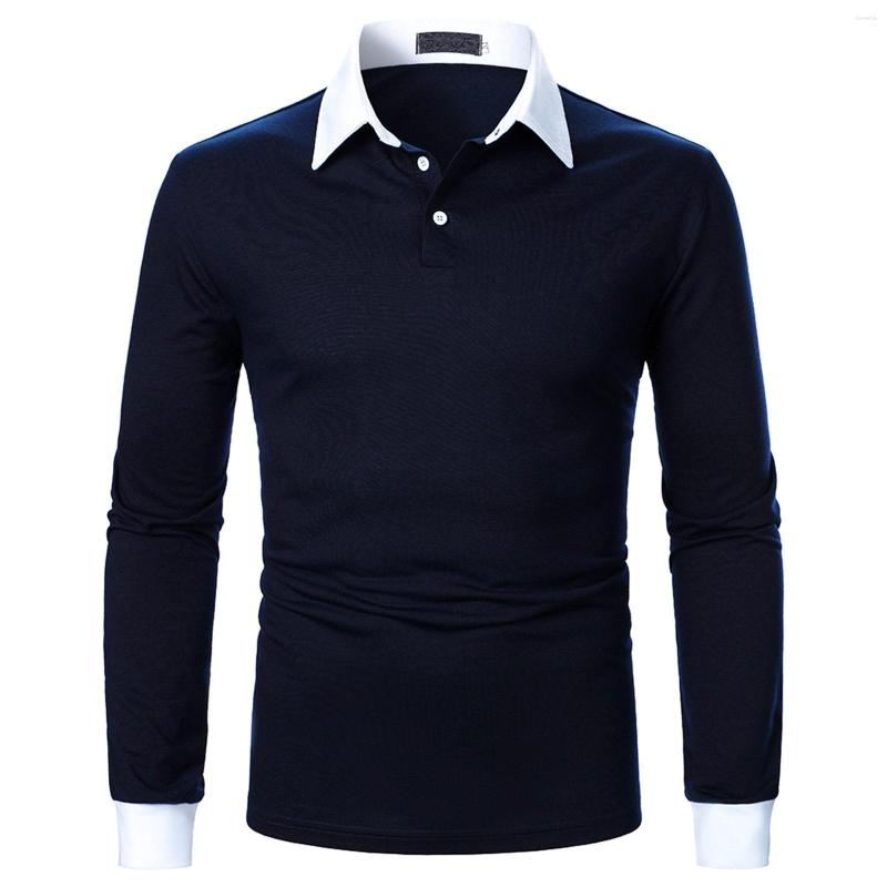 Men' T Shirts Men' Business Pullover Formal Work Solid Tee Shirt Collar Lapel Office T-shirt Bottoming Men Top, Navy
Men' T Shirts Men' Business Pullover Formal Work Solid Tee Shirt Collar Lapel Office T-shirt Bottoming Men Top, Navy