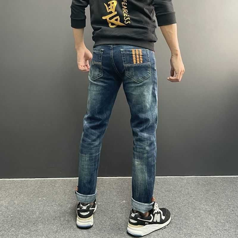 Men's Jeans Streetwear Casual Pants Punk Hip Hop Letter Print Baggy Harajuku Straight Denim Trousers #05, 3#please check the detailed descriptio
Men's Jeans Streetwear Casual Pants Punk Hip Hop Letter Print Baggy Harajuku Straight Denim Trousers #05, 3#please check the detailed descriptio