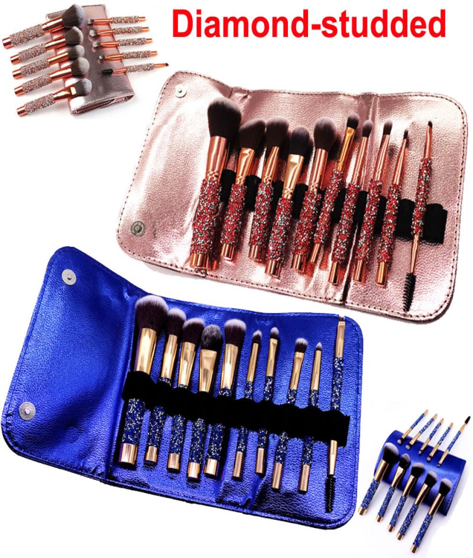 Makeup brushes Diamond 10 pcs set cosmetics brush with Bag Professional Makeup brush Powder Eye Foundation Blush Eyeliner Brow Bru8792779
Makeup brushes Diamond 10 pcs set cosmetics brush with Bag Professional Makeup brush Powder Eye Foundation Blush Eyeliner Brow Bru8792779