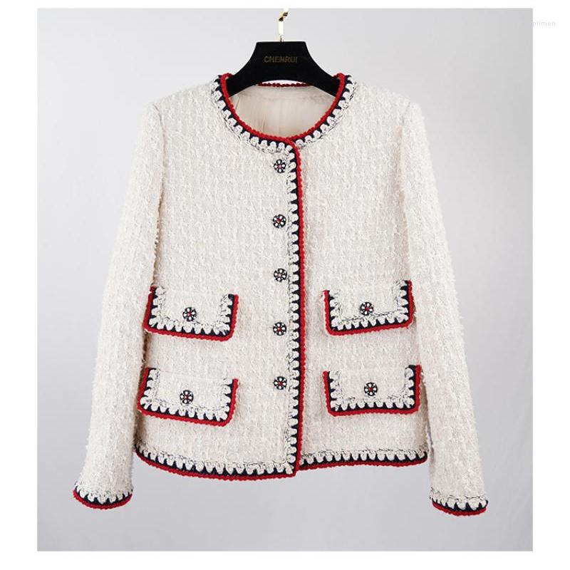 Women' Jackets 2023 Brand Elegant Luxury Contrast Color Beauty British Slim Single Brasted Tops Spring Women Coats, Beige
Women' Jackets 2023 Brand Elegant Luxury Contrast Color Beauty British Slim Single Brasted Tops Spring Women Coats, Beige