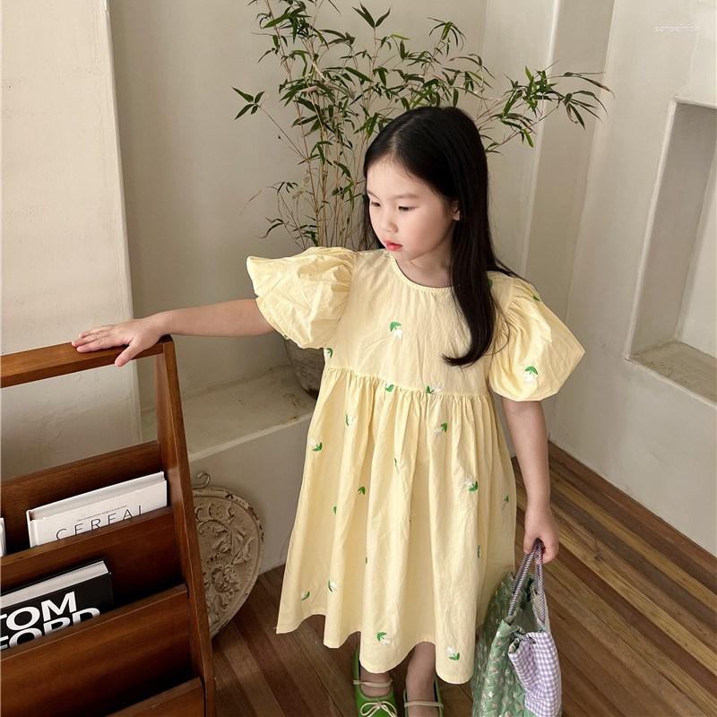 Girl Dresses Summer Baby Girls Clothes Cotton Casual Short Sleeve Yellow Puff Sleep Dress Sweet Kids, Picture shown
Girl Dresses Summer Baby Girls Clothes Cotton Casual Short Sleeve Yellow Puff Sleep Dress Sweet Kids, Picture shown