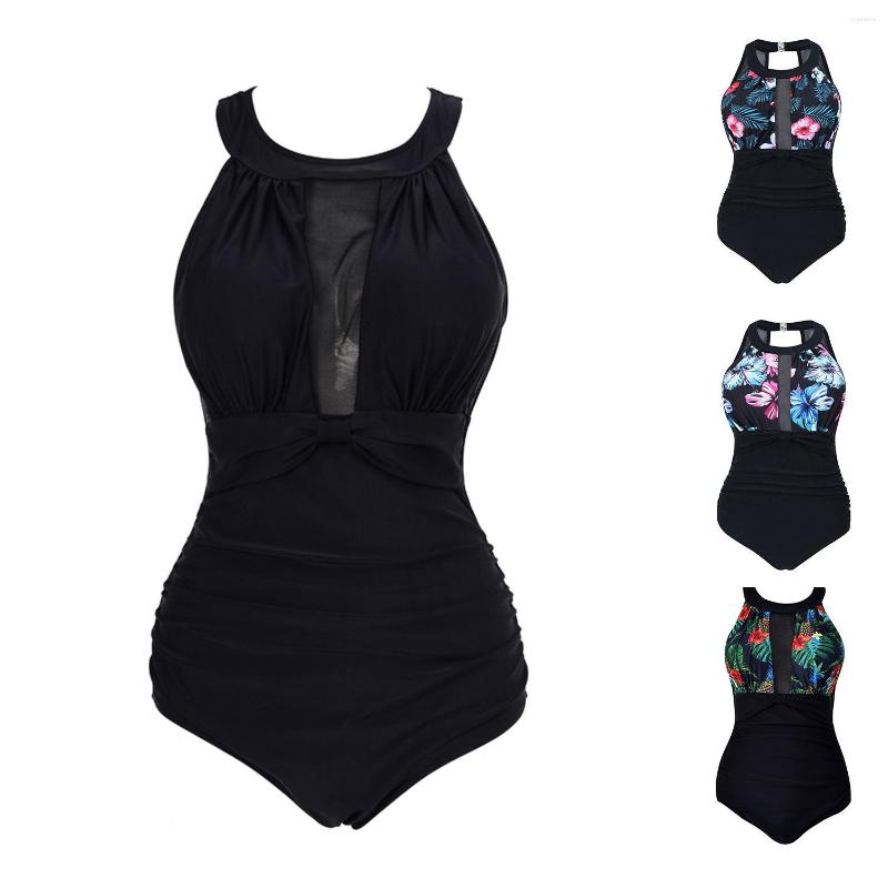 Women' Swimwear One-piece Mesh Yarn Swimsuit Sexy Steel Bracket Gathering High Waist Large Size Stitching Bikini, Lavender
Women' Swimwear One-piece Mesh Yarn Swimsuit Sexy Steel Bracket Gathering High Waist Large Size Stitching Bikini, Lavender