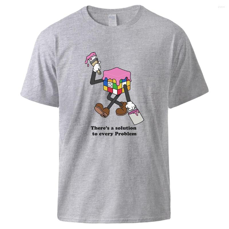 Men' T Shirts There Is A Solution To Every Problem T-Shirts Mens Crew Neck Vintage Tee Breathable Cotton Tops Classic Creative Tshirts, Blue
Men' T Shirts There Is A Solution To Every Problem T-Shirts Mens Crew Neck Vintage Tee Breathable Cotton Tops Classic Creative Tshirts, Blue