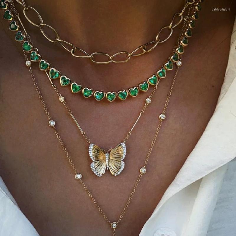 Chains Green Bezel Cubic Zirconia Heart Shaped CZ Choker Collar Necklace High Quality Women Jewelry
Chains Green Bezel Cubic Zirconia Heart Shaped CZ Choker Collar Necklace High Quality Women Jewelry