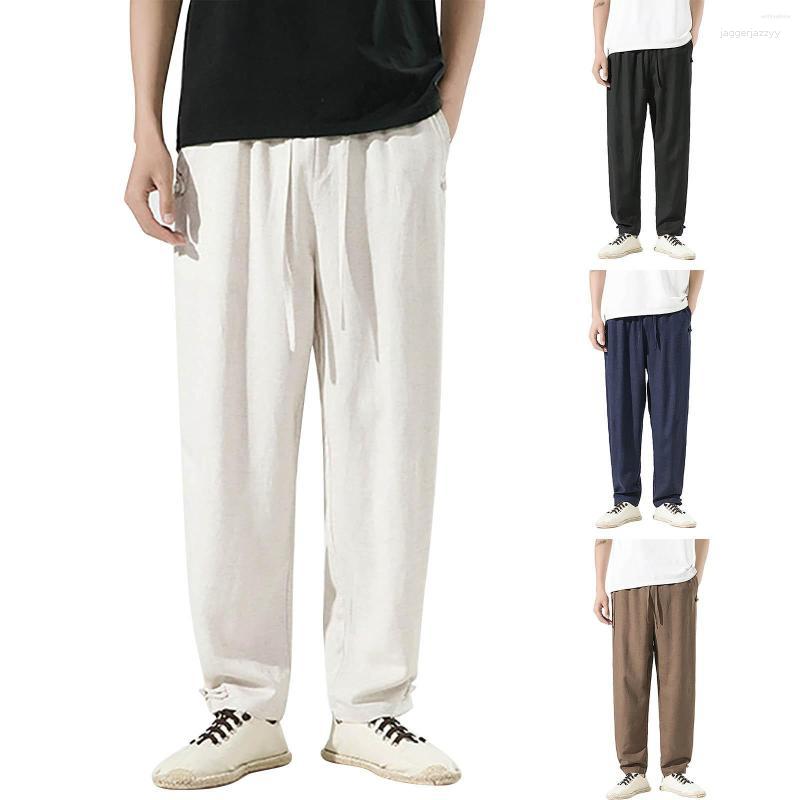 Men's Pants Men's Men'S Drape Linen Trendy Casual Thin And Oversized Retro Cotton Long, Coffee
Men's Pants Men's Men'S Drape Linen Trendy Casual Thin And Oversized Retro Cotton Long, Coffee