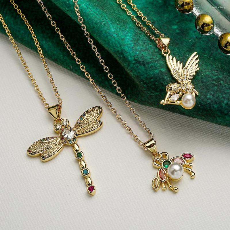 Pendant Necklaces BUY Cubic Zirconia Butterfly Bird Dragonfly Gold Color Stainless Steel Chain Necklace For Women Gift
Pendant Necklaces BUY Cubic Zirconia Butterfly Bird Dragonfly Gold Color Stainless Steel Chain Necklace For Women Gift