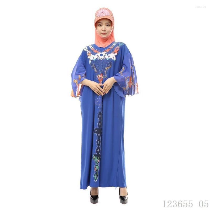 Ethnic Clothing Breath Chiffon Beading Muslim Abaya Elegant PPrinted Long Abayas Women Modest Wear EID Robes WY002
Ethnic Clothing Breath Chiffon Beading Muslim Abaya Elegant PPrinted Long Abayas Women Modest Wear EID Robes WY002