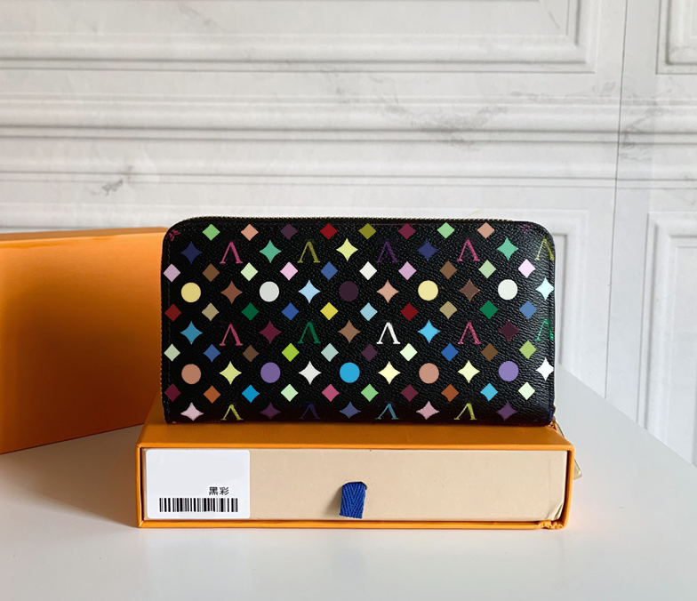 Designer Zippy wallets men women zipper coin purses high-quality multicolor flower letters long card holder ladies fashion Brazza clutch bags with original box, 60017#multicolor monogrames
Designer Zippy wallets men women zipper coin purses high-quality multicolor flower letters long card holder ladies fashion Brazza clutch bags with original box, 60017#multicolor monogrames