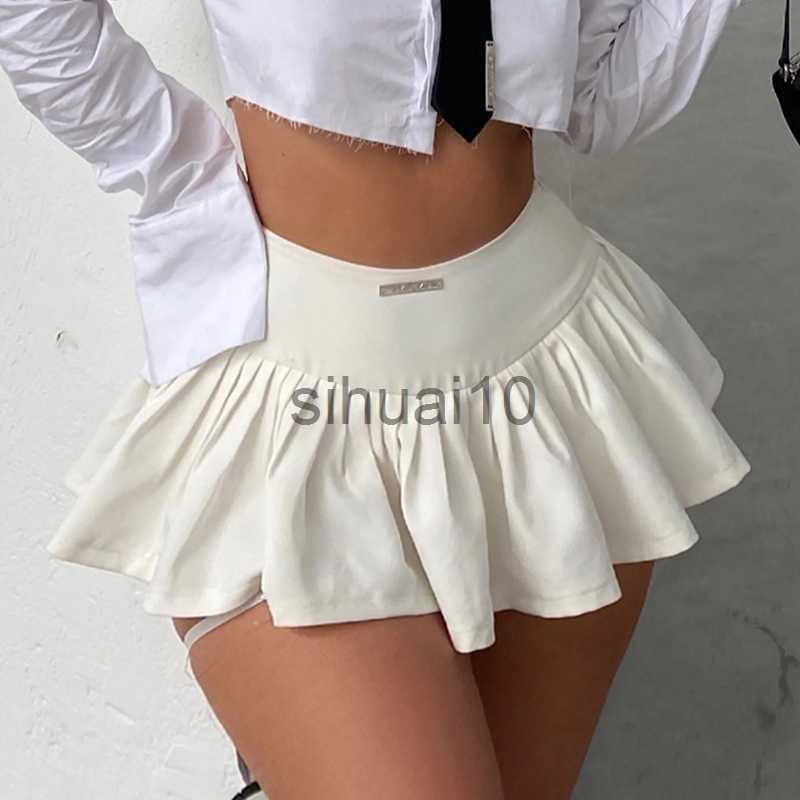 Skirts Kawaii Super-short Pleated Skirts Spicy Girl High Waist Bodycon Y2K Vintage White Micro Mini Skirt Korean Fashion Club Night J230621
Skirts Kawaii Super-short Pleated Skirts Spicy Girl High Waist Bodycon Y2K Vintage White Micro Mini Skirt Korean Fashion Club Night J230621