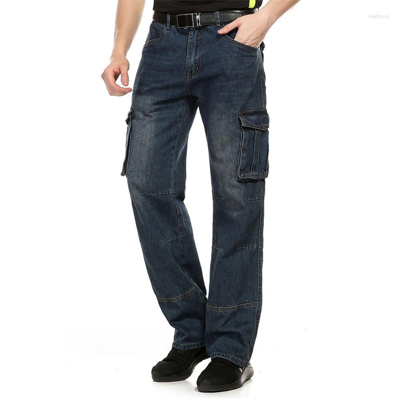 Men's Jeans Men Loose Straight Cargo Trousers Casual Cotton Baggy Overalls Mens Fashion Seasons Denim Pants Male Bottoms Plus Size 40, Black
Men's Jeans Men Loose Straight Cargo Trousers Casual Cotton Baggy Overalls Mens Fashion Seasons Denim Pants Male Bottoms Plus Size 40, Black