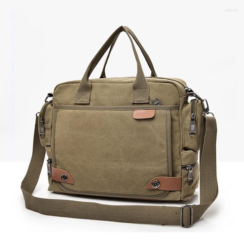 Briefcases Multi-function Canvas Briefcase Bag Fashion Shoulder For Men Business Casual Crossbody Messenger Travel Bags ZXD6, Black
Briefcases Multi-function Canvas Briefcase Bag Fashion Shoulder For Men Business Casual Crossbody Messenger Travel Bags ZXD6, Black