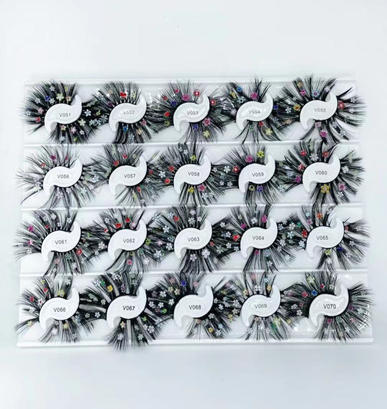 Whole Christmas Color Exaggerated False Eyelashes Natural Simulation 25mm Glitter Eyelash Shimmery Lashes Make Up For Hallowee9787858
Whole Christmas Color Exaggerated False Eyelashes Natural Simulation 25mm Glitter Eyelash Shimmery Lashes Make Up For Hallowee9787858