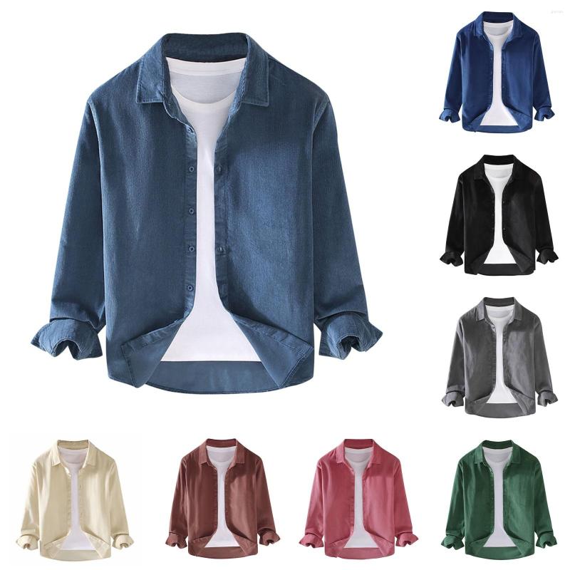 Men's T Shirts Mens Small Shirt Men's Retro Corduroy With Solid Lapel Color Fashionable Long Sleeved Type N For Men Big And Tall, Beige
Men's T Shirts Mens Small Shirt Men's Retro Corduroy With Solid Lapel Color Fashionable Long Sleeved Type N For Men Big And Tall, Beige