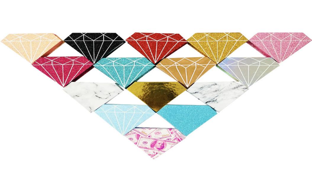 16 styles Magnetic Lashes Box Fake False Eyelashes Packaging Case Empty Diamond Shape Eyelash Box Makeup Tools1296195
16 styles Magnetic Lashes Box Fake False Eyelashes Packaging Case Empty Diamond Shape Eyelash Box Makeup Tools1296195