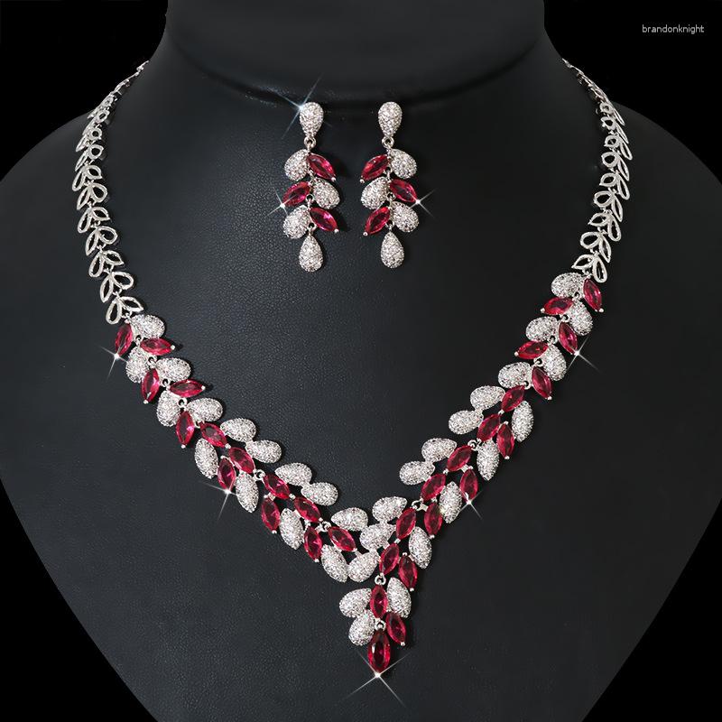 Necklace Earrings Set Drop Leaf Shape Women Earring Facotry Sale Wedding Jewelry For Woman 5A CZ Elegant Lady Party Wear, Picture shown
Necklace Earrings Set Drop Leaf Shape Women Earring Facotry Sale Wedding Jewelry For Woman 5A CZ Elegant Lady Party Wear, Picture shown