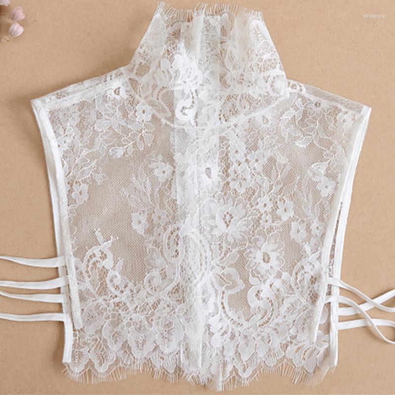 Women's Blouses Fashion Fold False Collar Sweater Lace Elegant Removable Collares Perspective Ladies High Vest Wild Decorative, Color as picture
Women's Blouses Fashion Fold False Collar Sweater Lace Elegant Removable Collares Perspective Ladies High Vest Wild Decorative, Color as picture
