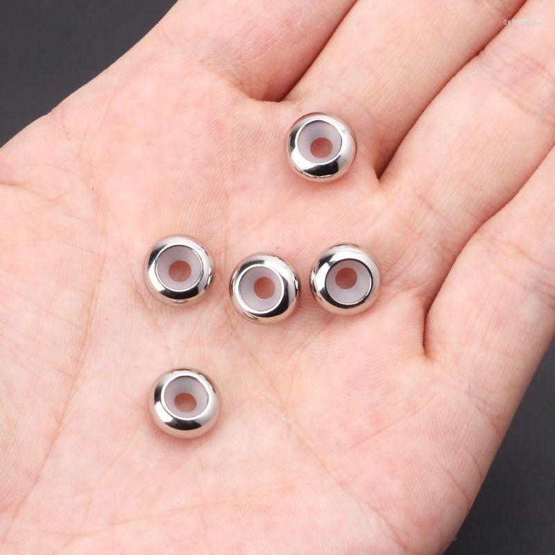 Watch Repair Kits 10Pcs Stainless Steel Rubber Insert Stopper Spacer Beads For Add-a-Bead Bracelet
Watch Repair Kits 10Pcs Stainless Steel Rubber Insert Stopper Spacer Beads For Add-a-Bead Bracelet