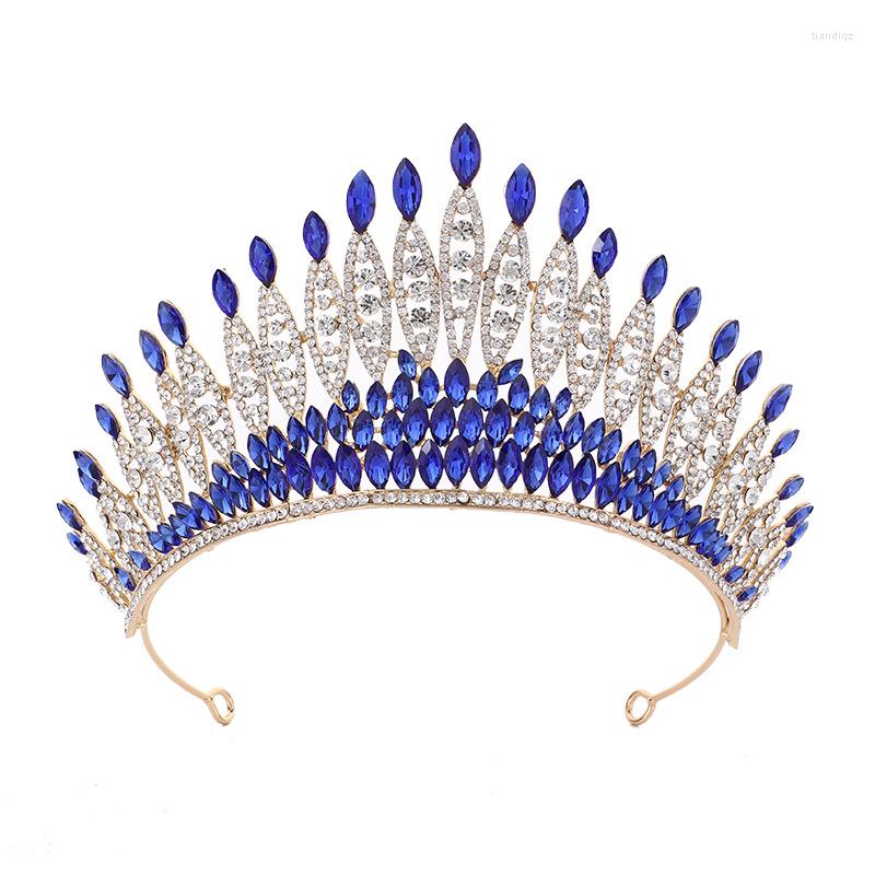 Hair Clips Baroque Blue Rhinestone Queen Big Crown Bridal Crystal Tiaras Women Prom Jewelry Pageant Diadem Party Weddings Accessories
Hair Clips Baroque Blue Rhinestone Queen Big Crown Bridal Crystal Tiaras Women Prom Jewelry Pageant Diadem Party Weddings Accessories