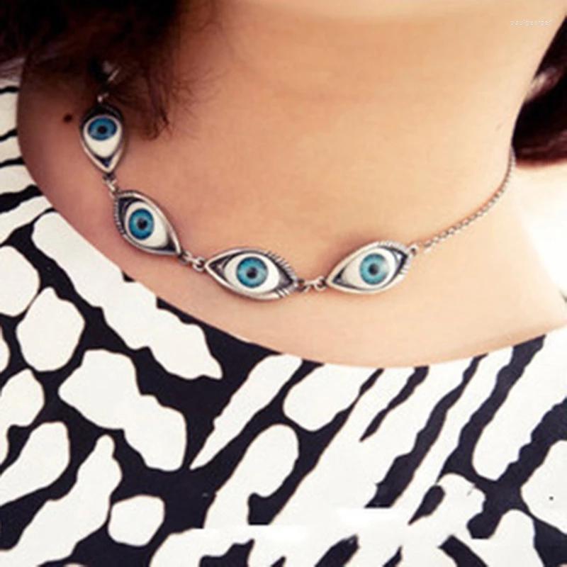 Necklace Earrings Set Eye Pupil Monocular Short And Bracelet For Men Women Retro European American Fashion Jewelry, Picture shown
Necklace Earrings Set Eye Pupil Monocular Short And Bracelet For Men Women Retro European American Fashion Jewelry, Picture shown