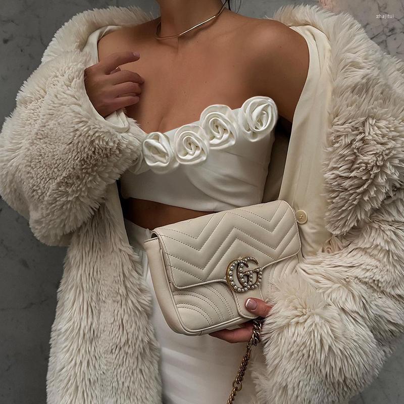 Women' Tanks Sexy Women Backless Top Floral Appliques Summer Elegant Strapless Crop Tops For Girls Club Party, White
Women' Tanks Sexy Women Backless Top Floral Appliques Summer Elegant Strapless Crop Tops For Girls Club Party, White