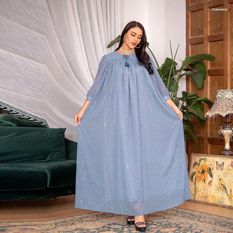 Ethnic Clothing Wepbel Muslim Abaya Robe Islamic Bronzing Maxi Kaftan For Women Long Sleeve Loose Big Hem Djellaba Ramadan Party Dress
Ethnic Clothing Wepbel Muslim Abaya Robe Islamic Bronzing Maxi Kaftan For Women Long Sleeve Loose Big Hem Djellaba Ramadan Party Dress