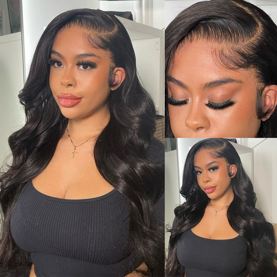 Body Wave Wigs for Women Lace Frontal Wigs 13x4 Lace Wigs Body Wave Human Hair Pre Plucked Closure Wig, Natural color
Body Wave Wigs for Women Lace Frontal Wigs 13x4 Lace Wigs Body Wave Human Hair Pre Plucked Closure Wig, Natural color