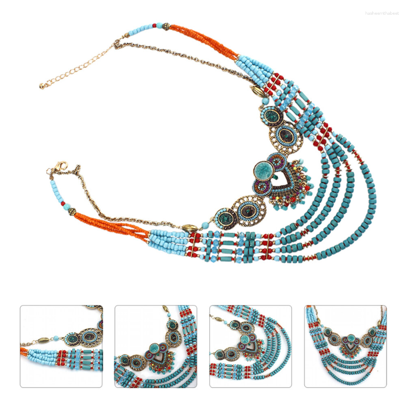 Pendant Necklaces Beaded Necklace Women Choker Girls Gift Bohemia Beads Bohemian Miss Handmade
Pendant Necklaces Beaded Necklace Women Choker Girls Gift Bohemia Beads Bohemian Miss Handmade