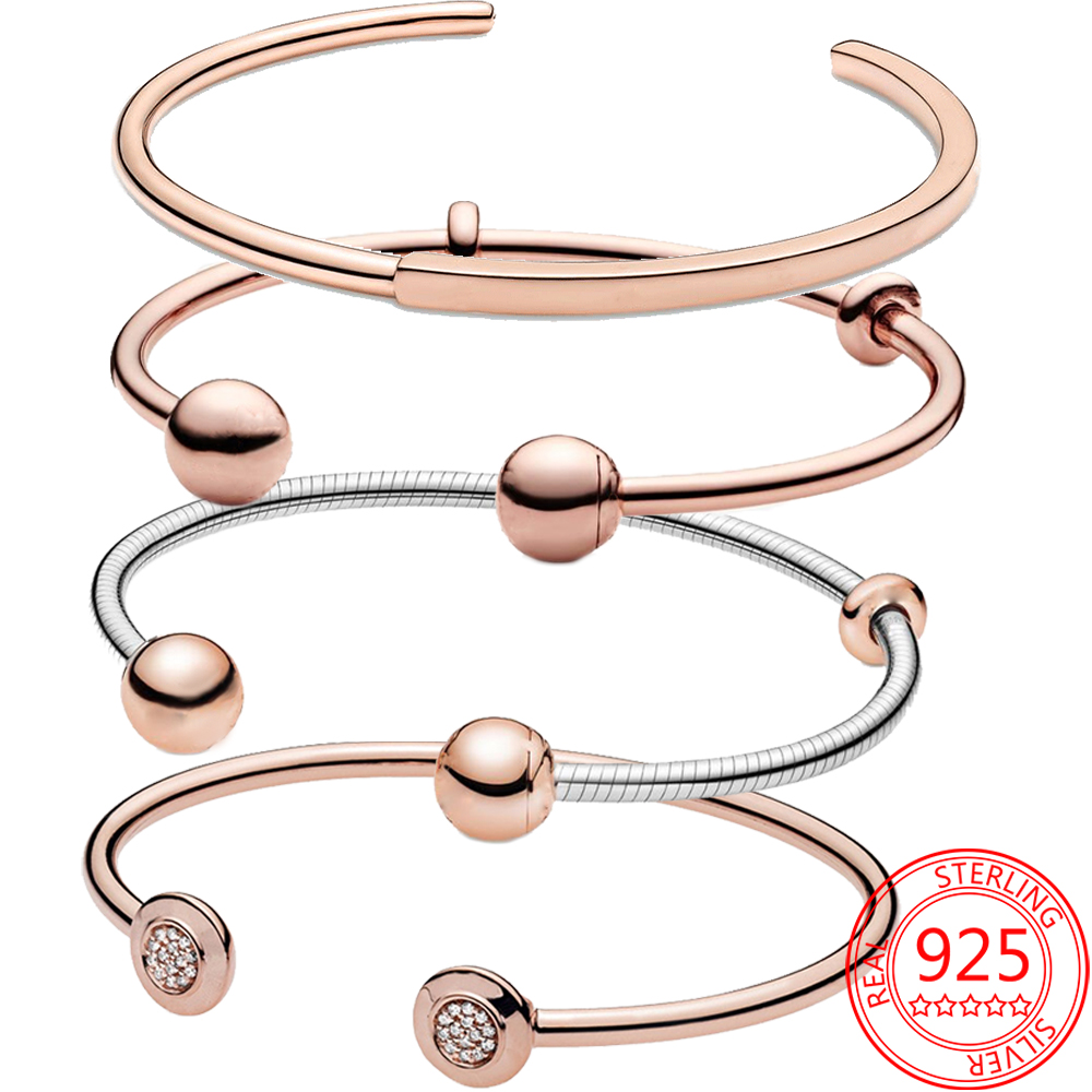 2023 Women's Sterling Silver Pandora Charm Open Bracelet Rose Gold Pav Party Jewelry Charm Summer Bracelet Fashion Universal Bracelet for Women
2023 Women's Sterling Silver Pandora Charm Open Bracelet Rose Gold Pav Party Jewelry Charm Summer Bracelet Fashion Universal Bracelet for Women