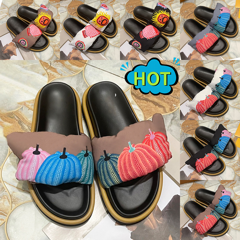 Designer Slippers Women YK pumpkins Slipper Pool Pillow mule slides flat Comfort Mules sandals Embossed sliders platform Slide Bread slipper cool beach Sandal, White
Designer Slippers Women YK pumpkins Slipper Pool Pillow mule slides flat Comfort Mules sandals Embossed sliders platform Slide Bread slipper cool beach Sandal, White