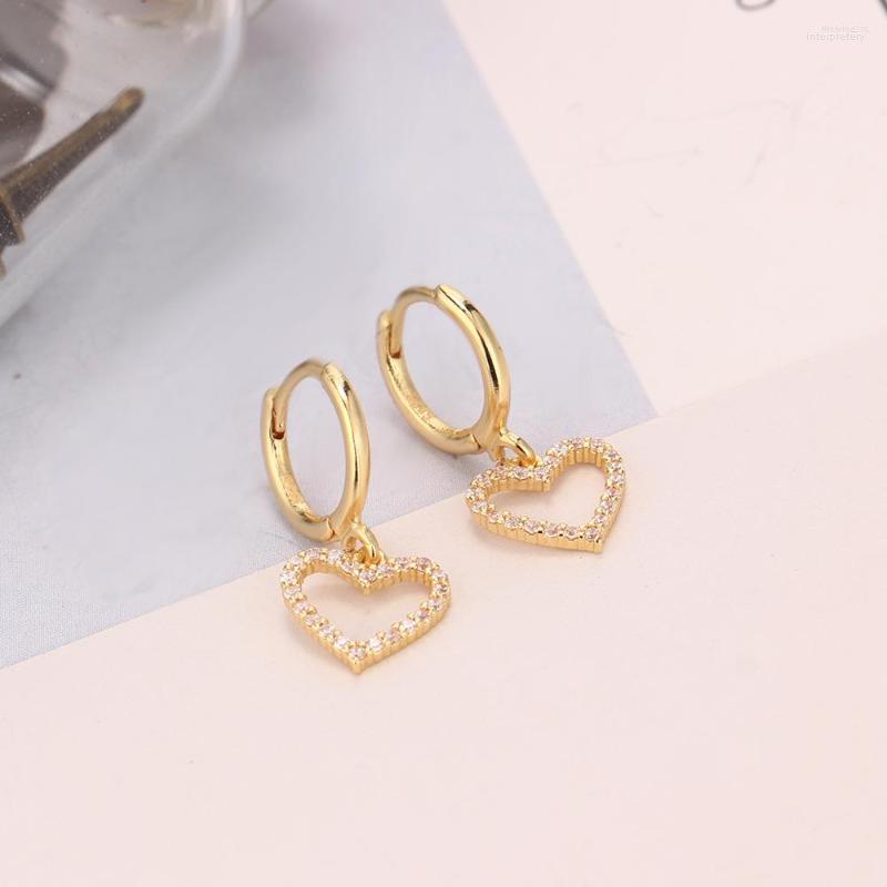 Hoop Earrings Shiny Zircon Heart Hangle For Women Crystal Drop Huggie CZ Cubic Zirconia Wholesale Simple Jewelry
Hoop Earrings Shiny Zircon Heart Hangle For Women Crystal Drop Huggie CZ Cubic Zirconia Wholesale Simple Jewelry