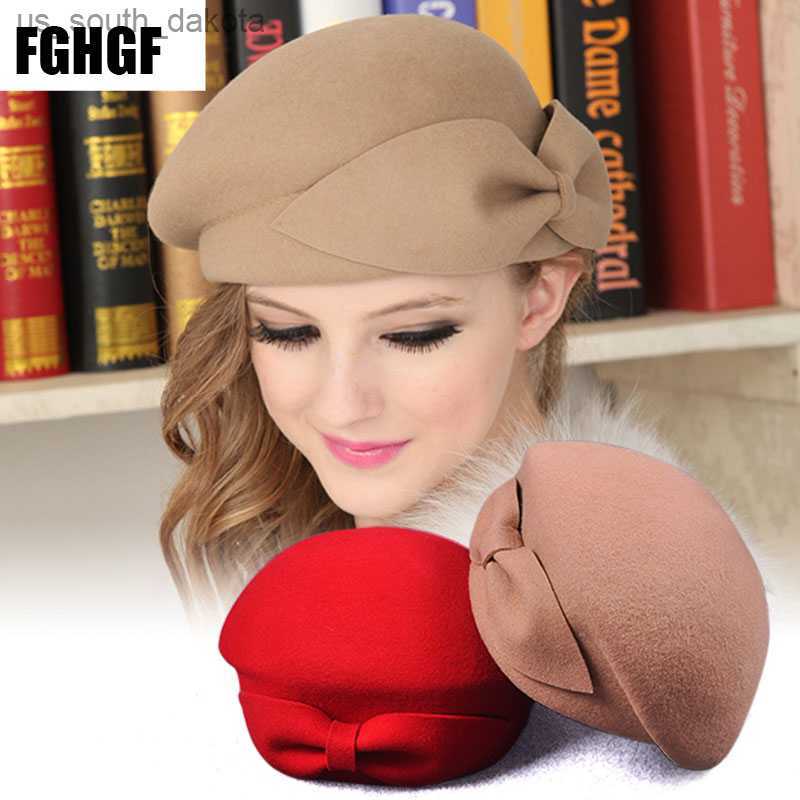 Winter Beret Beanies Hat Women's Wool Hat Fashion Female Beret Cap French Trilby Soft Pillbox Hat Dress Hat L230523, Black
Winter Beret Beanies Hat Women's Wool Hat Fashion Female Beret Cap French Trilby Soft Pillbox Hat Dress Hat L230523, Black