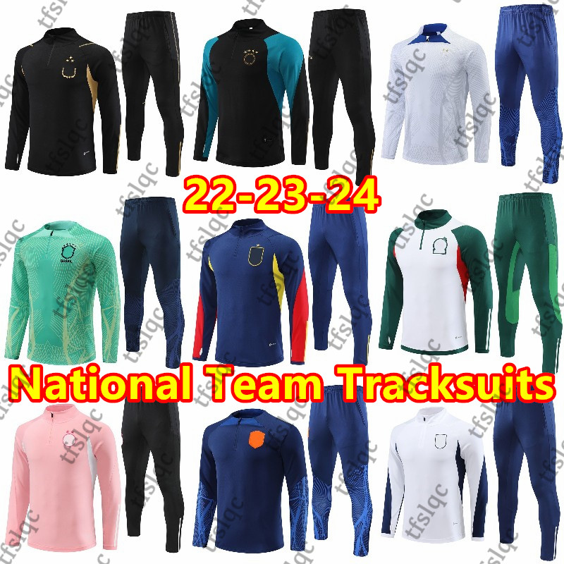 2023 popular Tracksuits Germany Spain Netherland England Brazil ARGENTINAS FRENCH kid and men training suit long sleeve Football kit MEXICO LTALY ALGERIA uniform, 24
2023 popular Tracksuits Germany Spain Netherland England Brazil ARGENTINAS FRENCH kid and men training suit long sleeve Football kit MEXICO LTALY ALGERIA uniform, 24