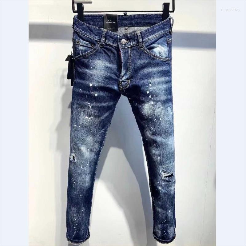 Men's Jeans Men's Fashion High Street Denim Fabric Pants Casual Trendy Letter Printing Hole Spray Paint 9810#, 9810
Men's Jeans Men's Fashion High Street Denim Fabric Pants Casual Trendy Letter Printing Hole Spray Paint 9810#, 9810