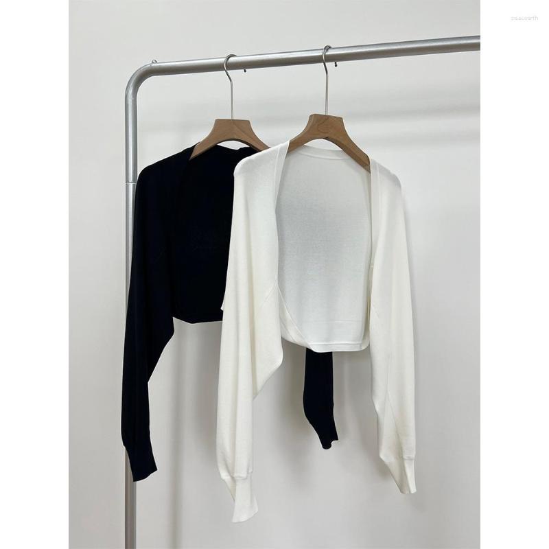 Women' Knits 23 Years Of Spring And Summer With Suspenders Temperament Elegant Sun Protection To Cover The Flesh Knitted Shawl Cardigan, Black
Women' Knits 23 Years Of Spring And Summer With Suspenders Temperament Elegant Sun Protection To Cover The Flesh Knitted Shawl Cardigan, Black