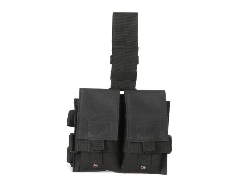 Tactical Drop Leg Rifle Magazine Ammo Pouch holder for Airsoft Paintball with Double Mag Bag Mag Pouch Holder for 556 2236222937, Black
Tactical Drop Leg Rifle Magazine Ammo Pouch holder for Airsoft Paintball with Double Mag Bag Mag Pouch Holder for 556 2236222937, Black